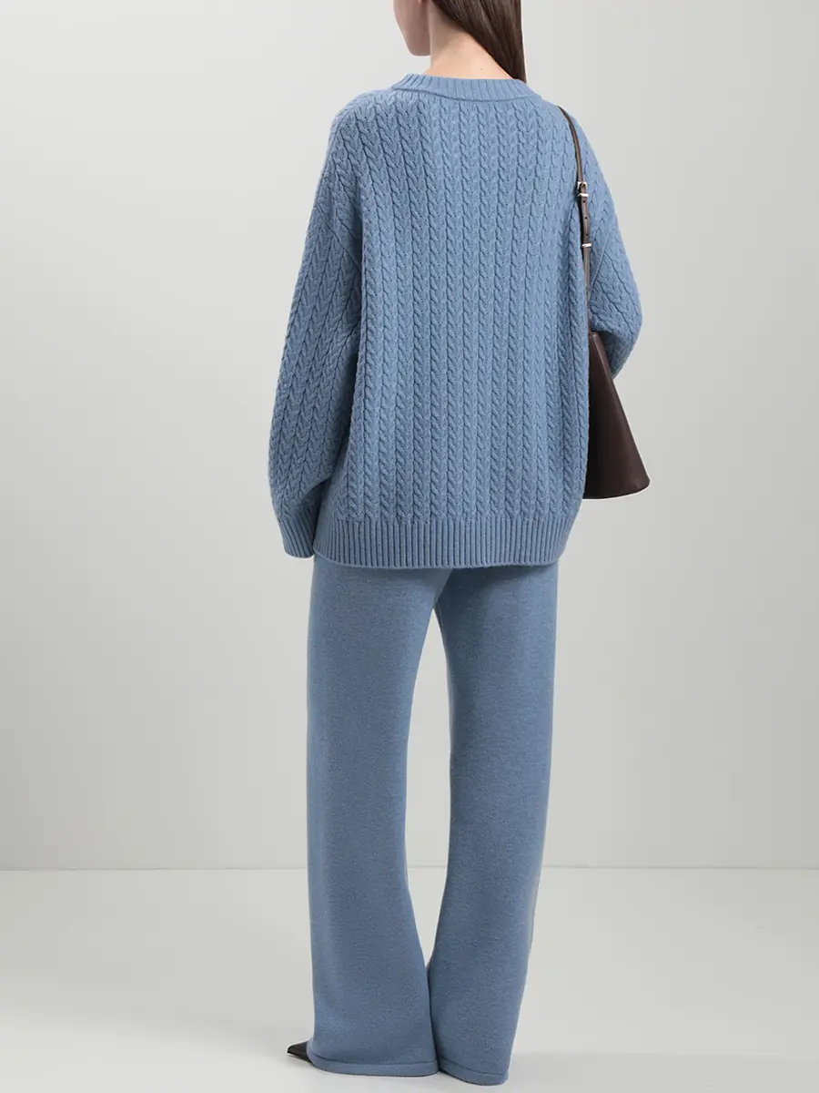 Брюки из шерсти и кашемира