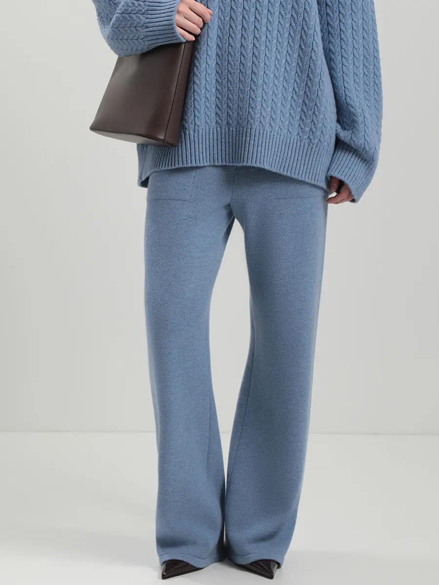 Брюки из шерсти и кашемира