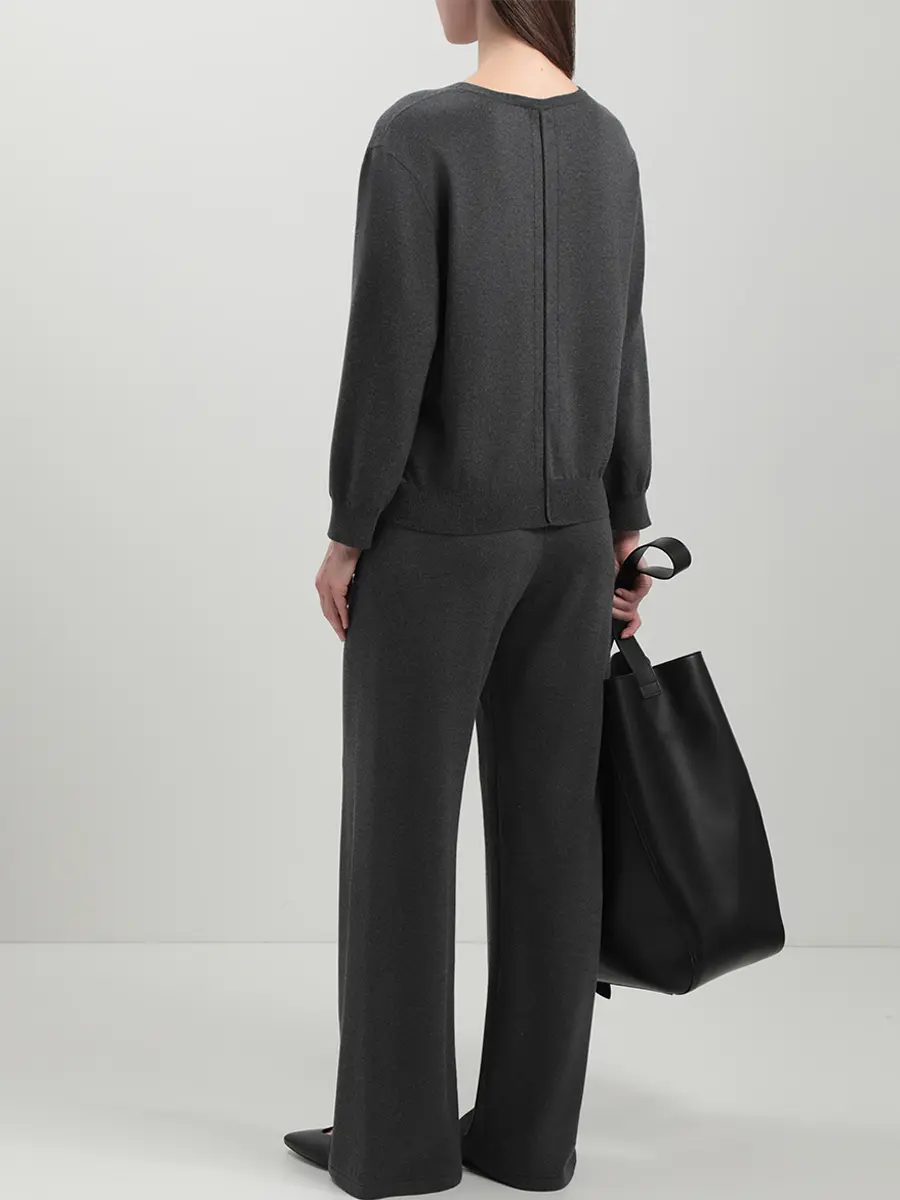 Брюки из шерсти и кашемира