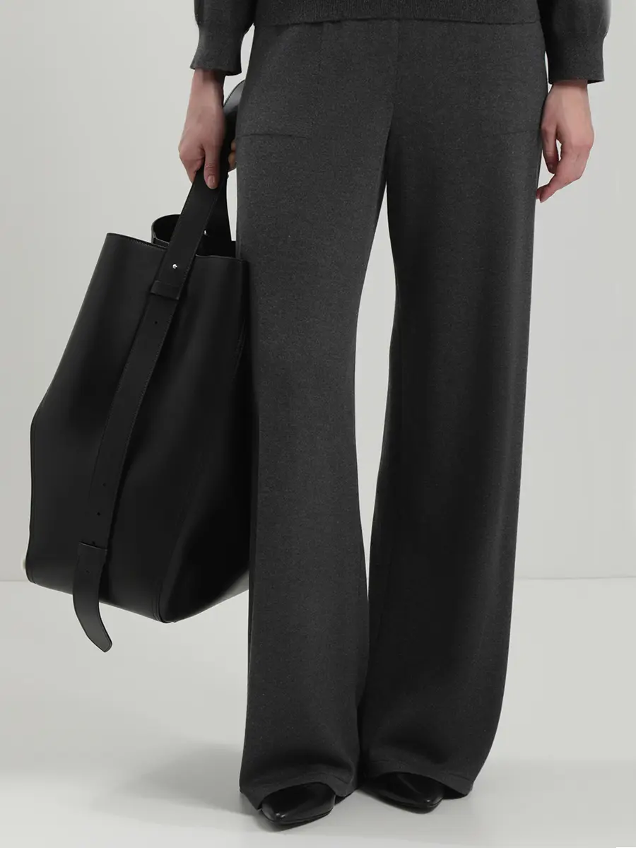 Брюки из шерсти и кашемира