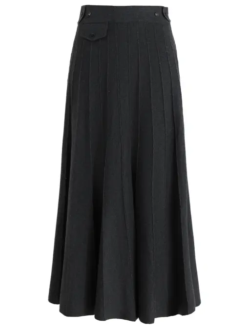 Юбка из шелка и кашемира FREE AGE