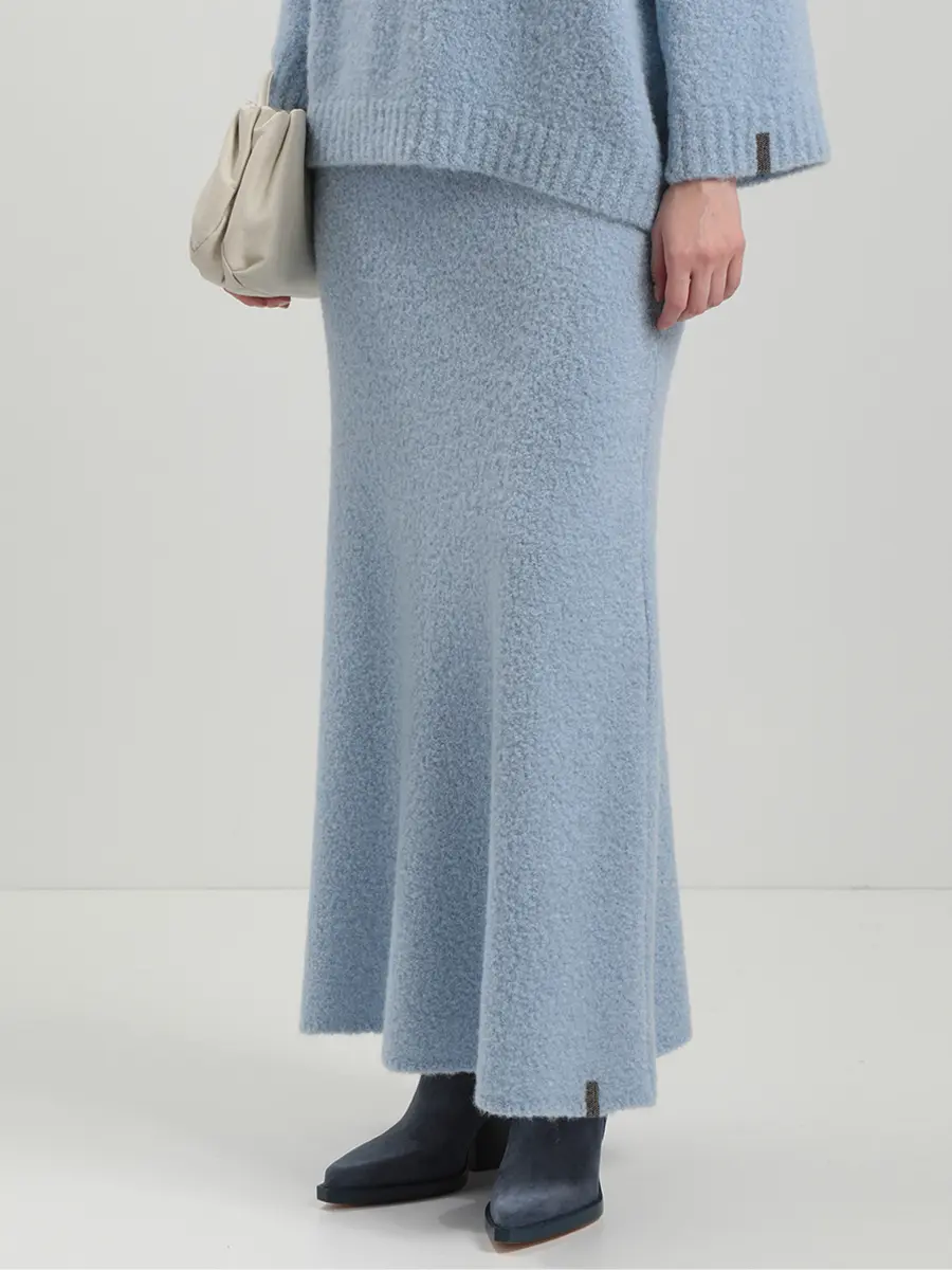 Юбка из шерсти альпака