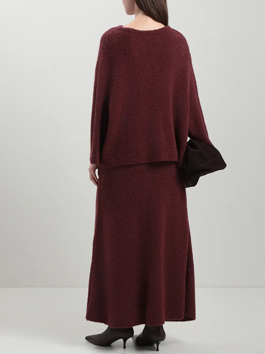 Юбка из шерсти альпака