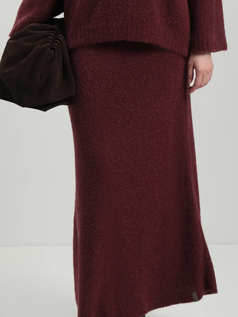 Юбка из шерсти альпака