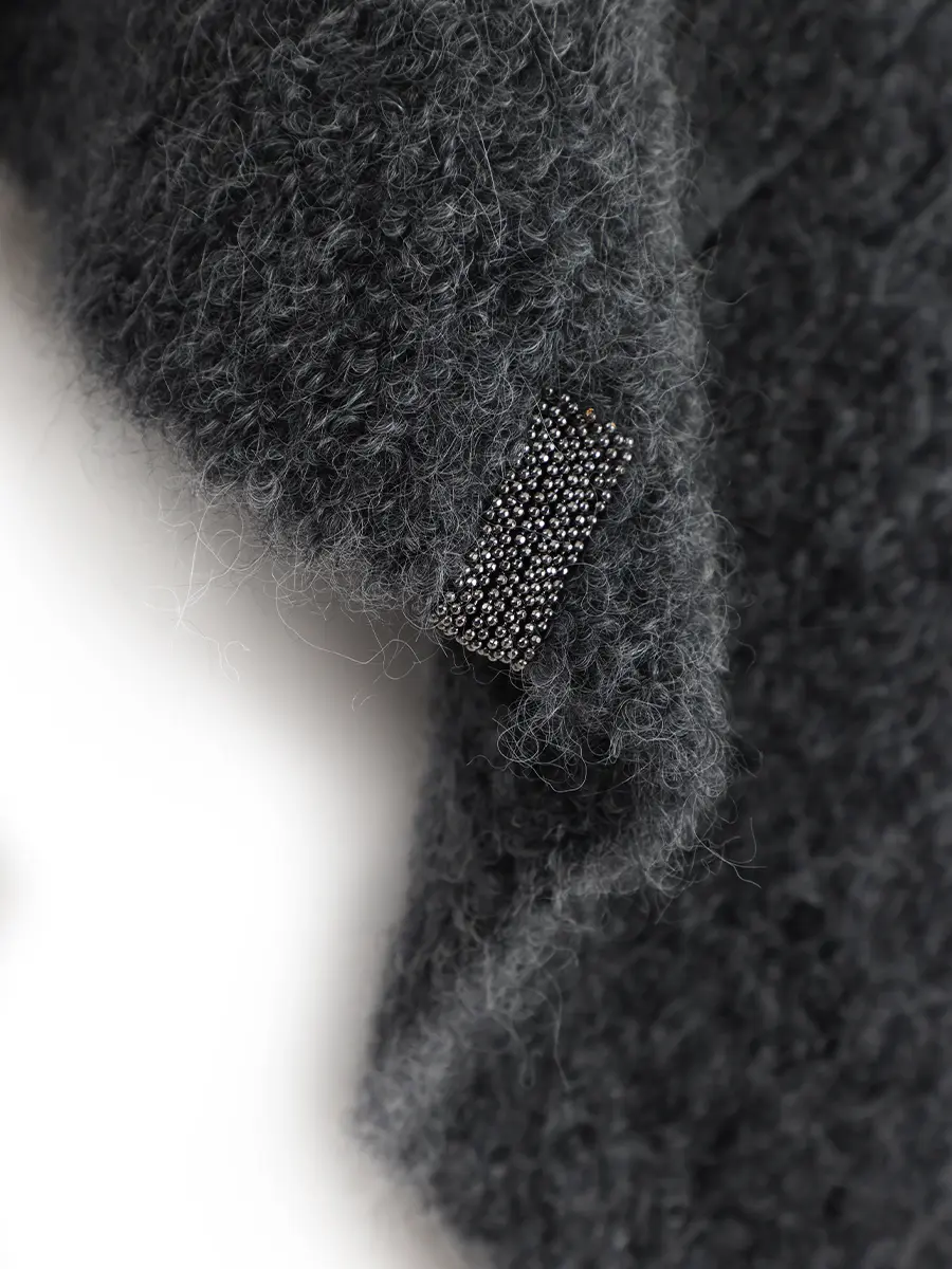 Юбка из шерсти альпака