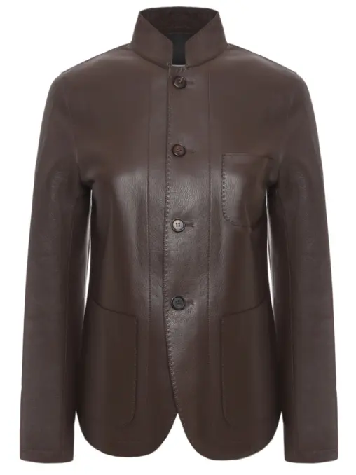 Куртка кожаная Umber DYMO STUDIO