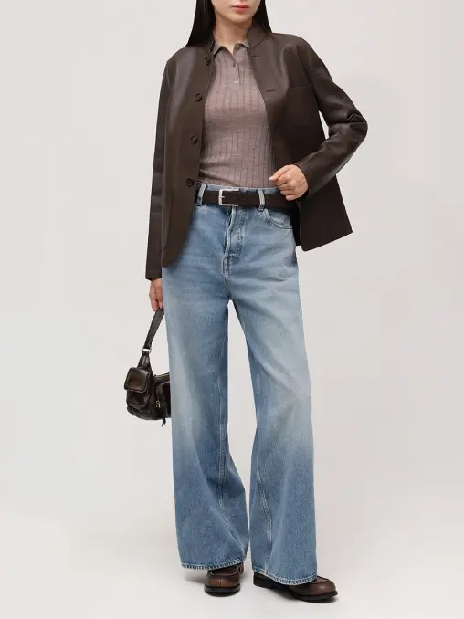 Куртка кожаная Umber DYMO STUDIO