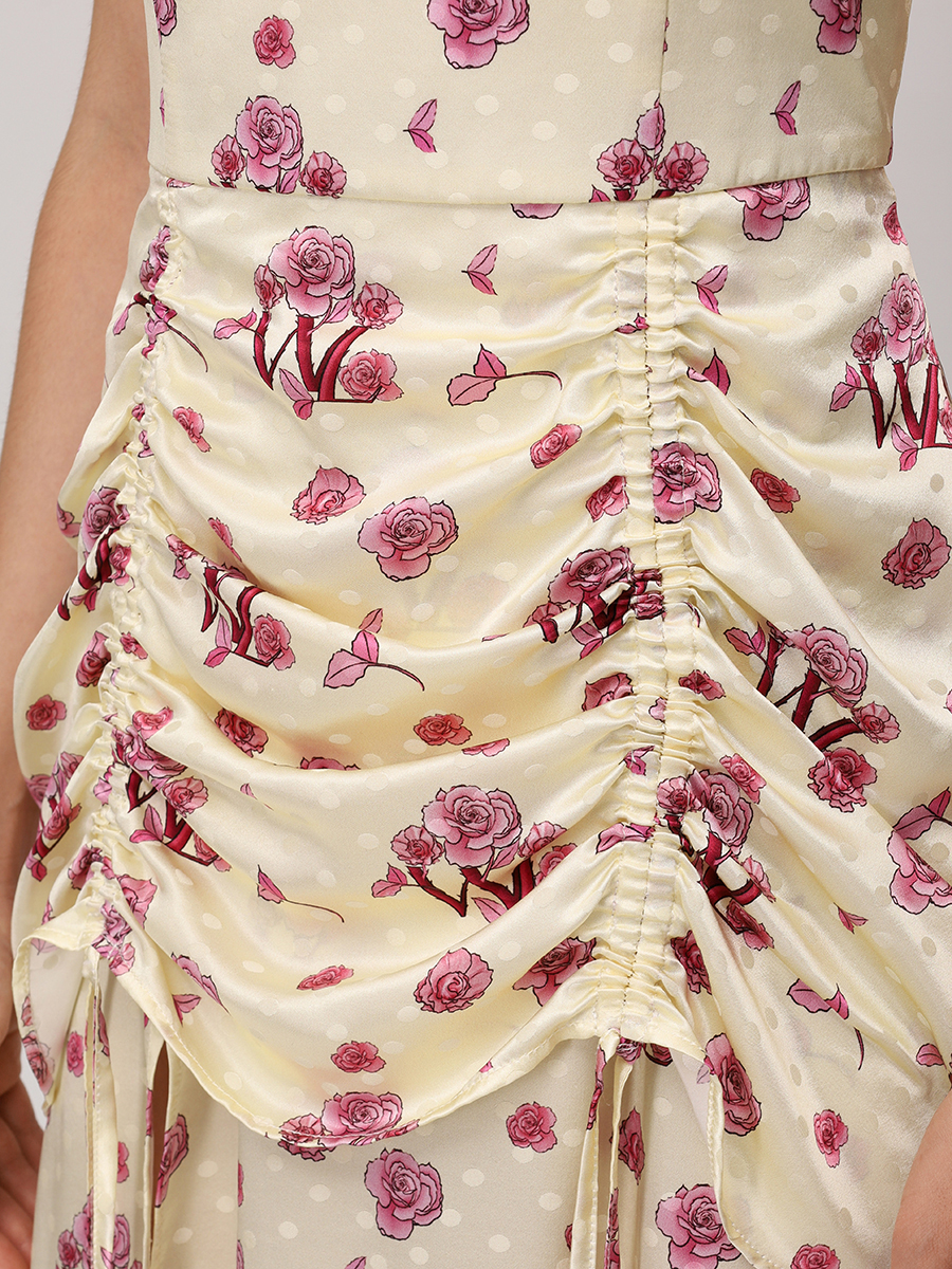 Платье Fiori di Sogno шелковое