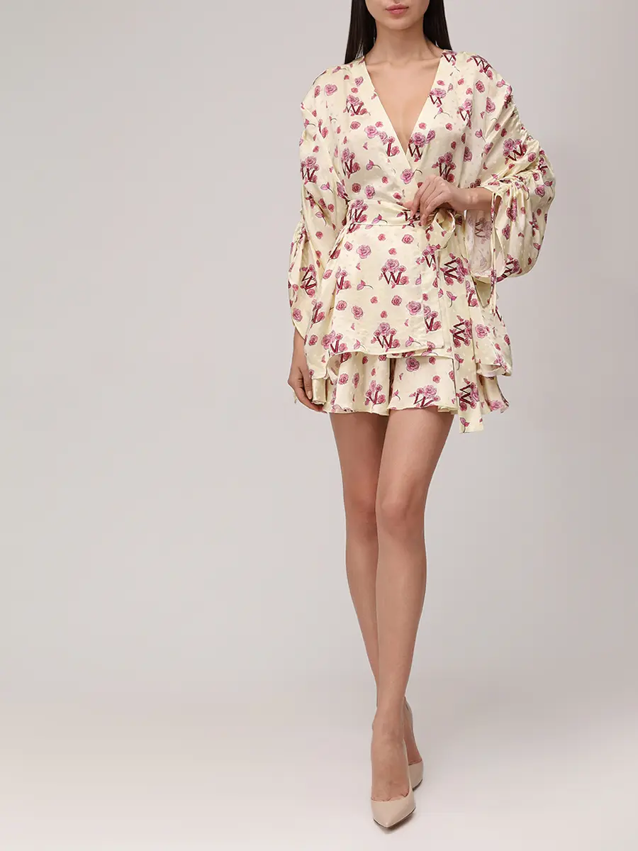 Кимоно Fiori di Sogno шелковое
