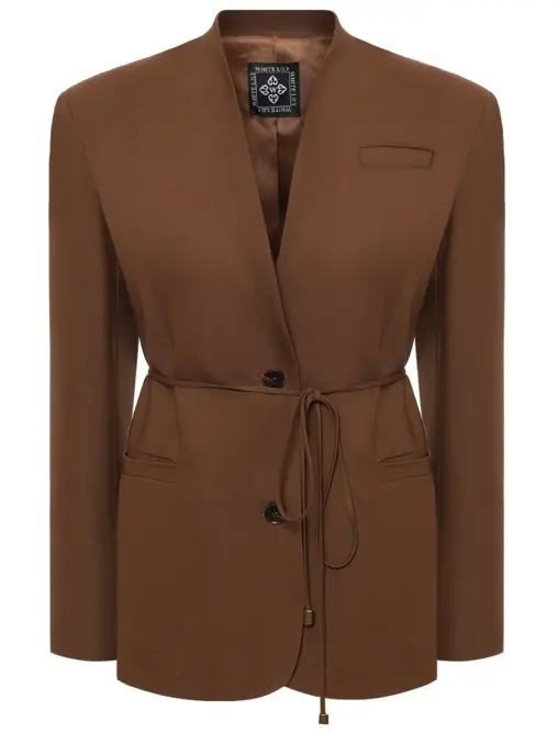 Жакет Elodie шерстяной WHITE LILY