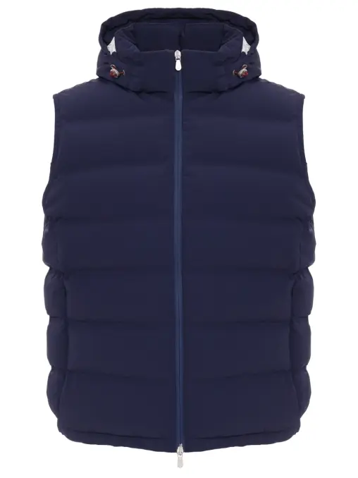 Жилет стеганый BRUNELLO CUCINELLI