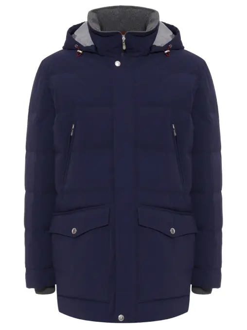 Пуховик стеганый BRUNELLO CUCINELLI