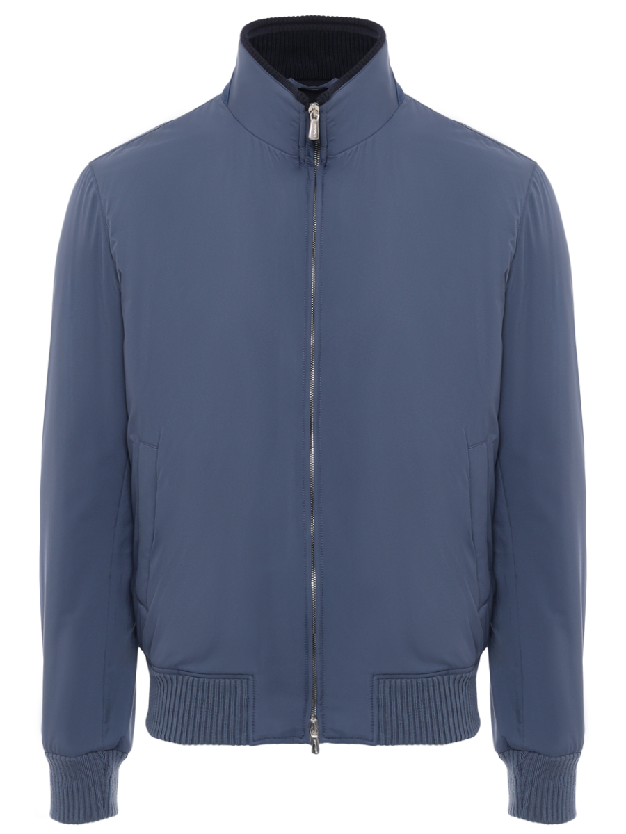 Бомбер однотонный