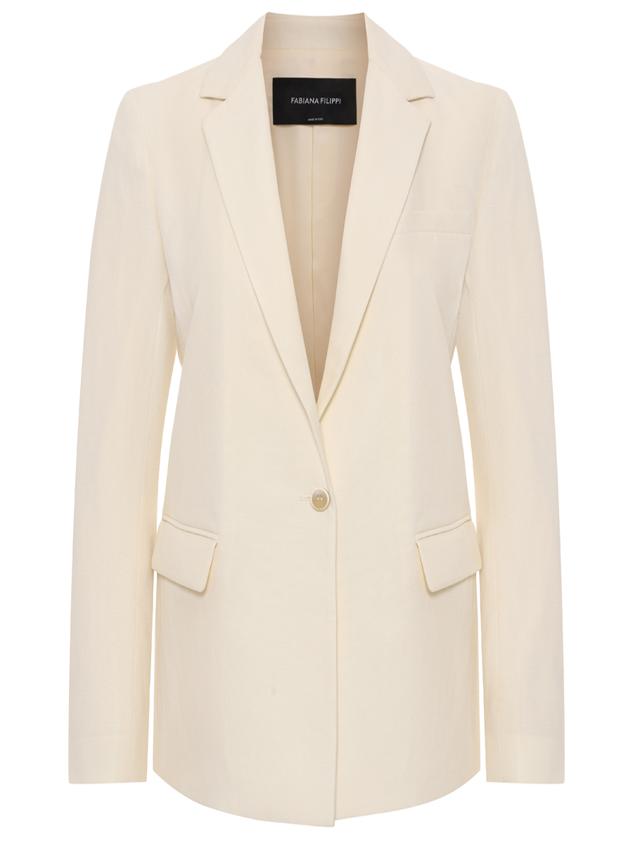 Пиджак однотонный