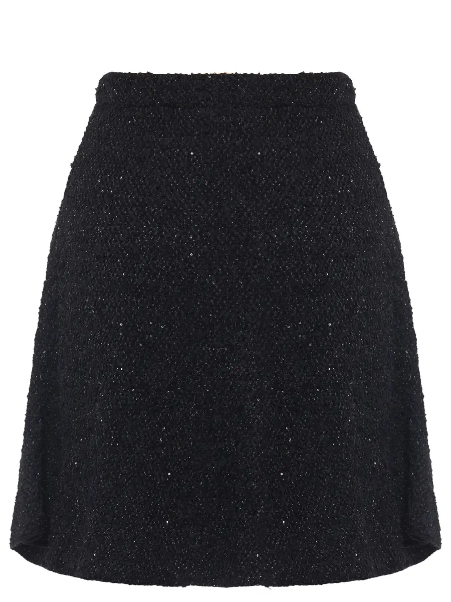 Юбка с пайетками