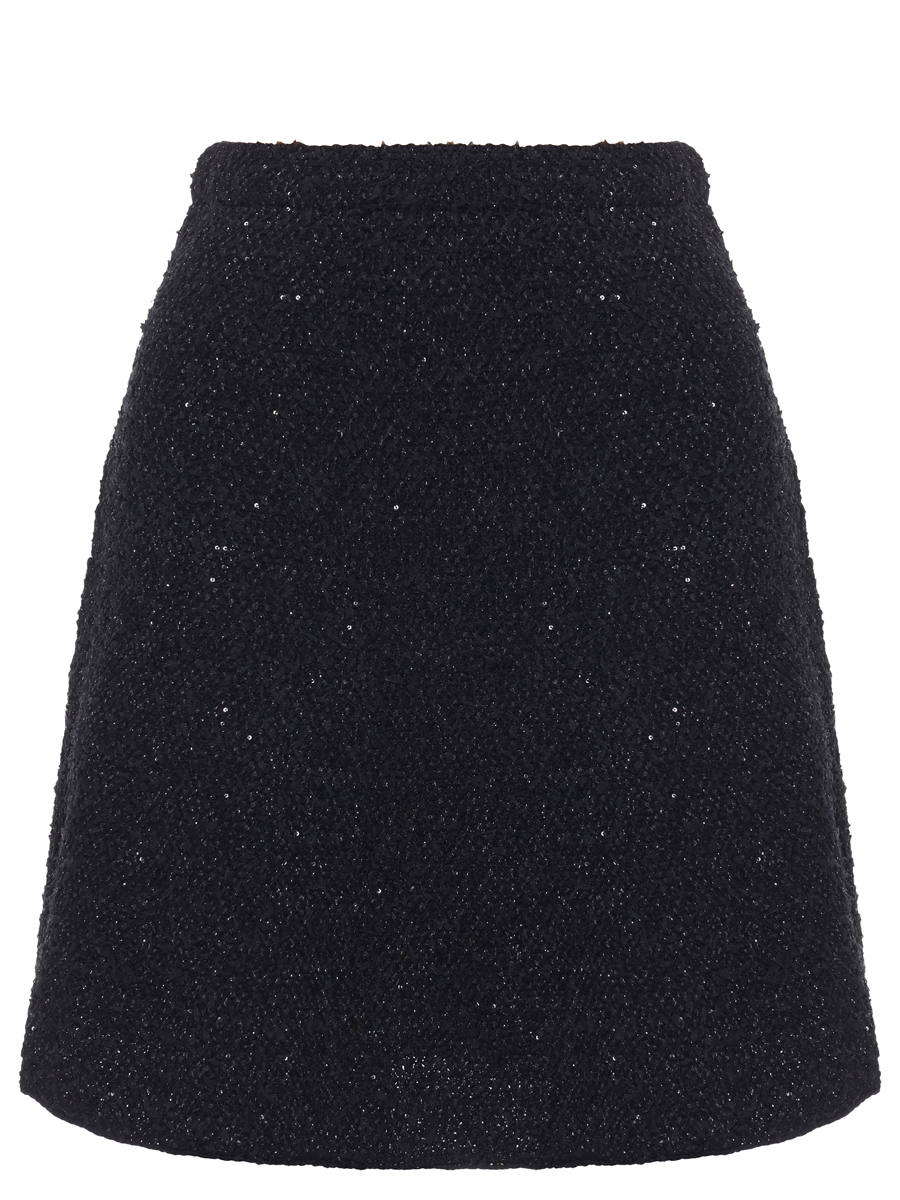 Юбка с пайетками