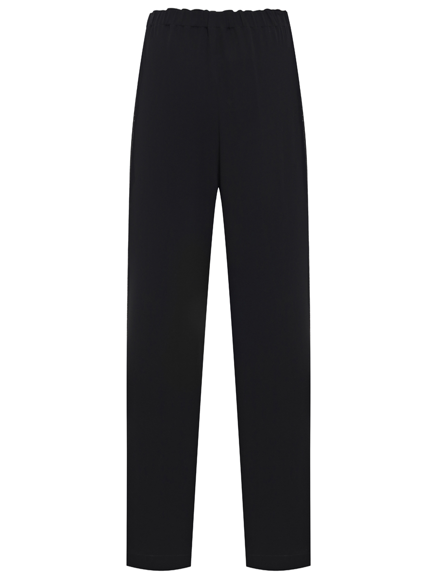 Брюки однотонные