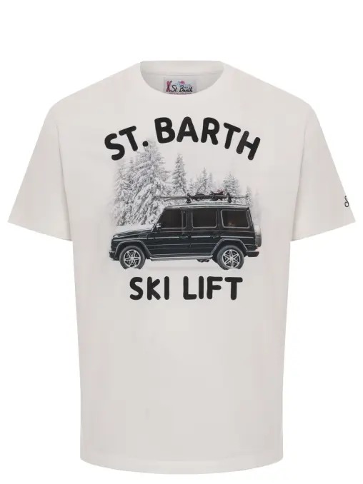Футболка хлопковая MC2 SAINT BARTH