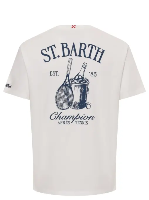 Футболка хлопковая MC2 SAINT BARTH