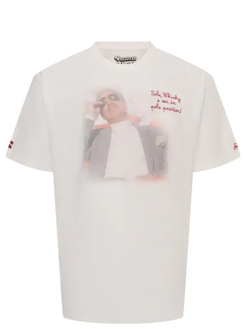 Футболка хлопковая MC2 SAINT BARTH