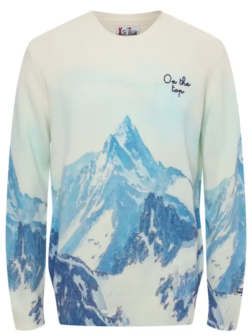 Джемпер с принтом MC2 SAINT BARTH