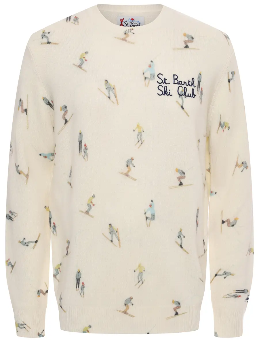 Джемпер с принтом