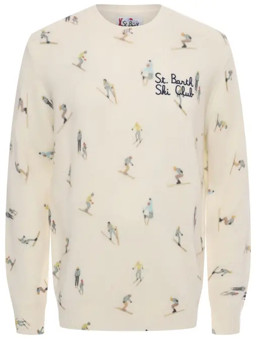 Джемпер с принтом MC2 SAINT BARTH