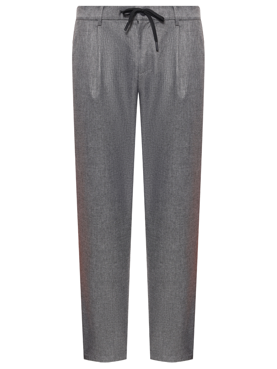 Брюки однотонные