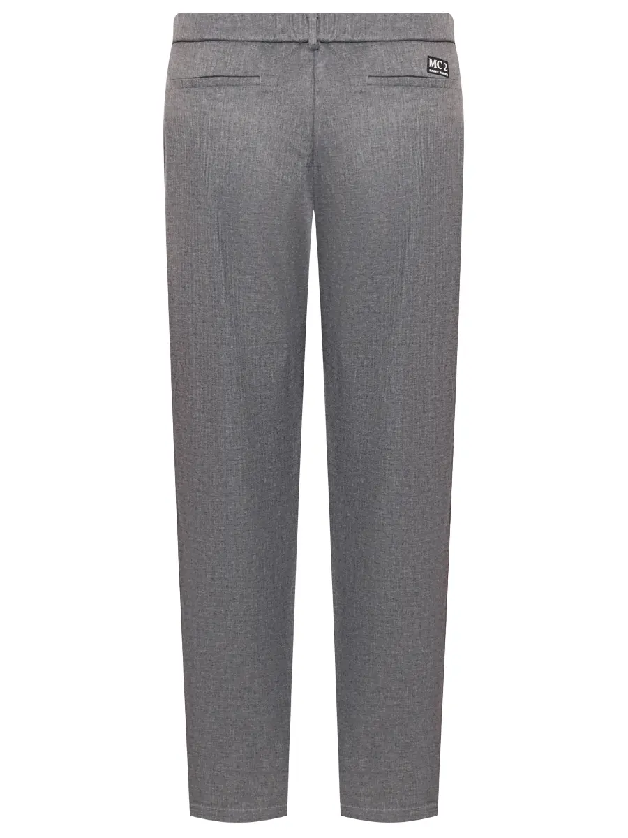 Брюки однотонные