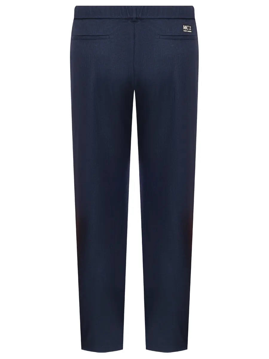 Брюки однотонные