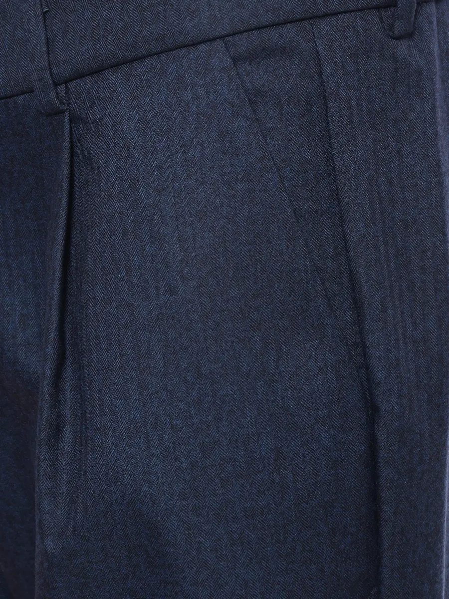 Брюки однотонные