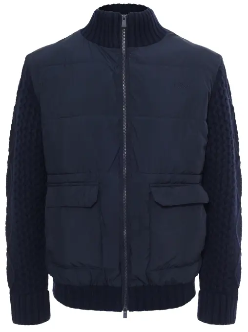 Бомбер комбинированный MC2 SAINT BARTH