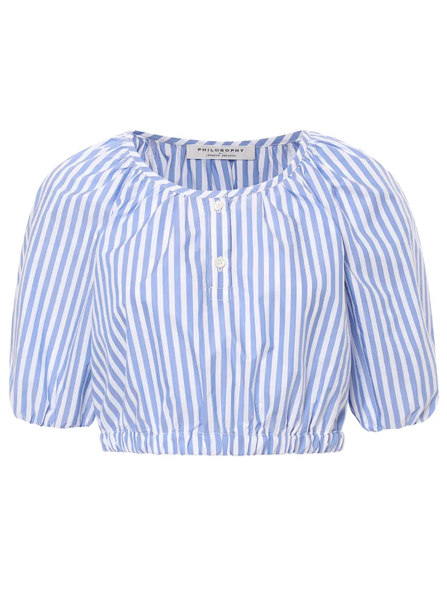 Блуза в полоску