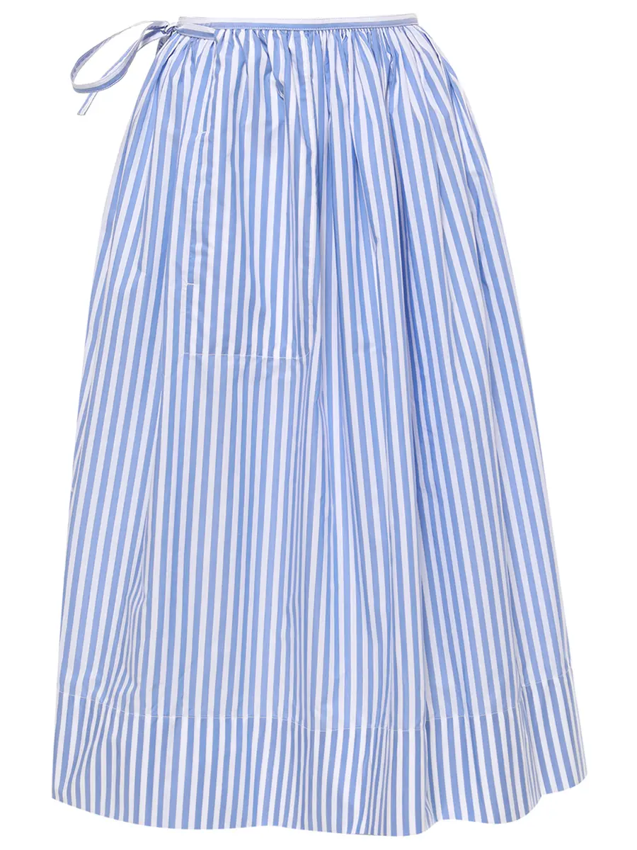 Юбка в полоску