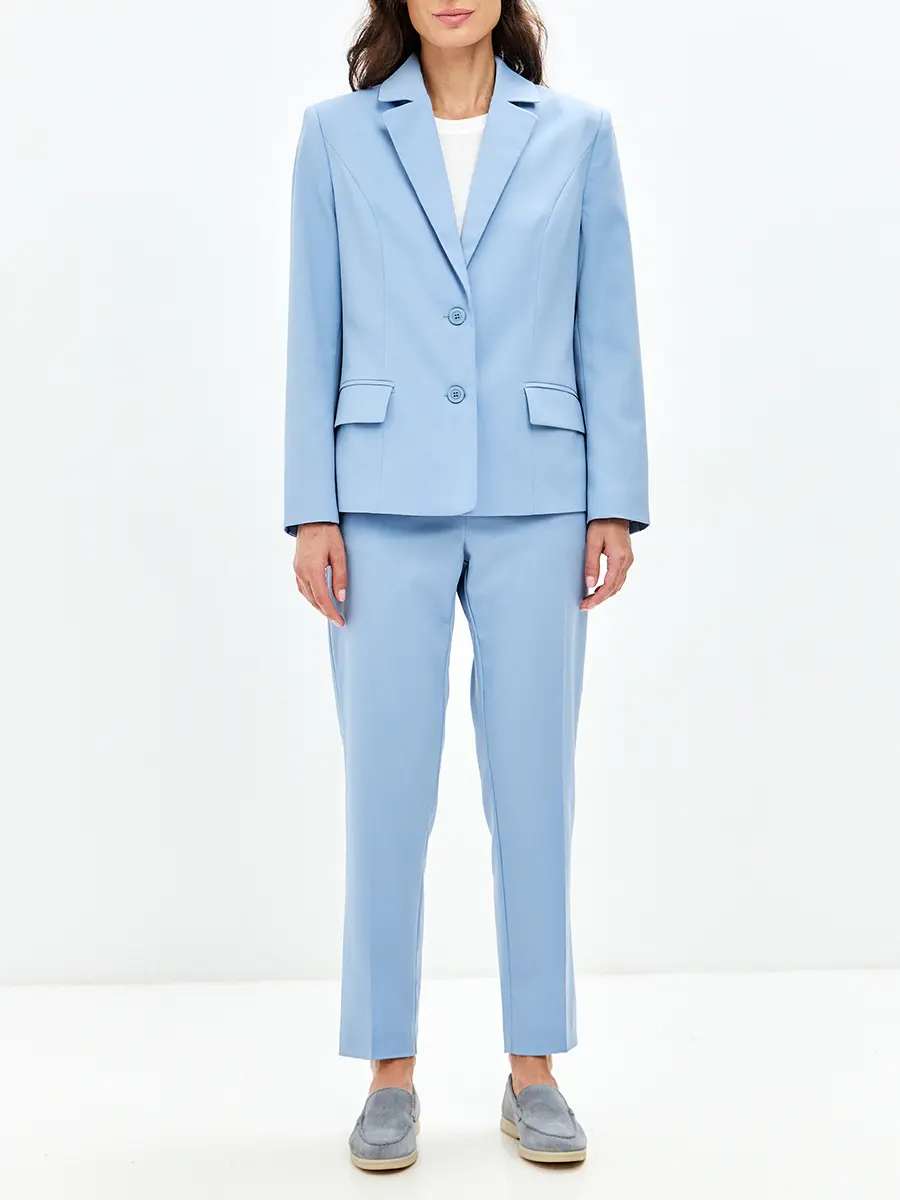 Костюм однотонный