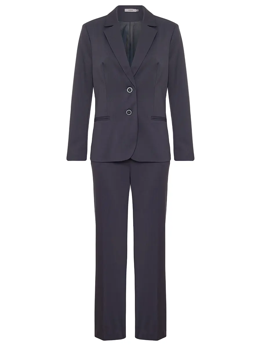 Костюм однотонный