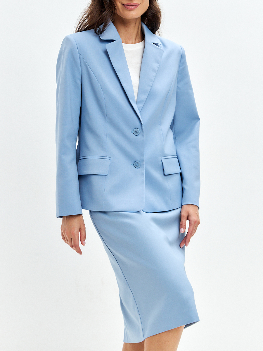 Костюм однотонный