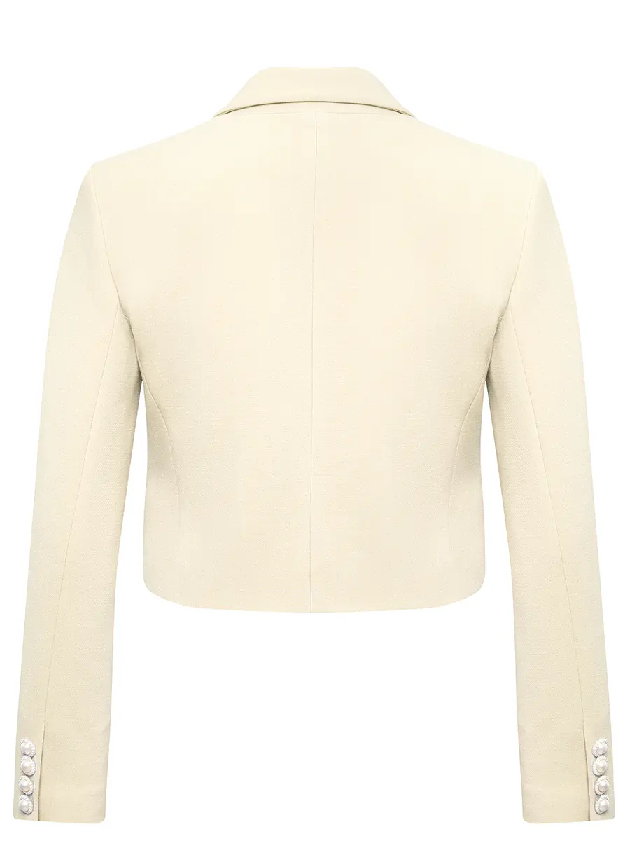 Жакет однотонный