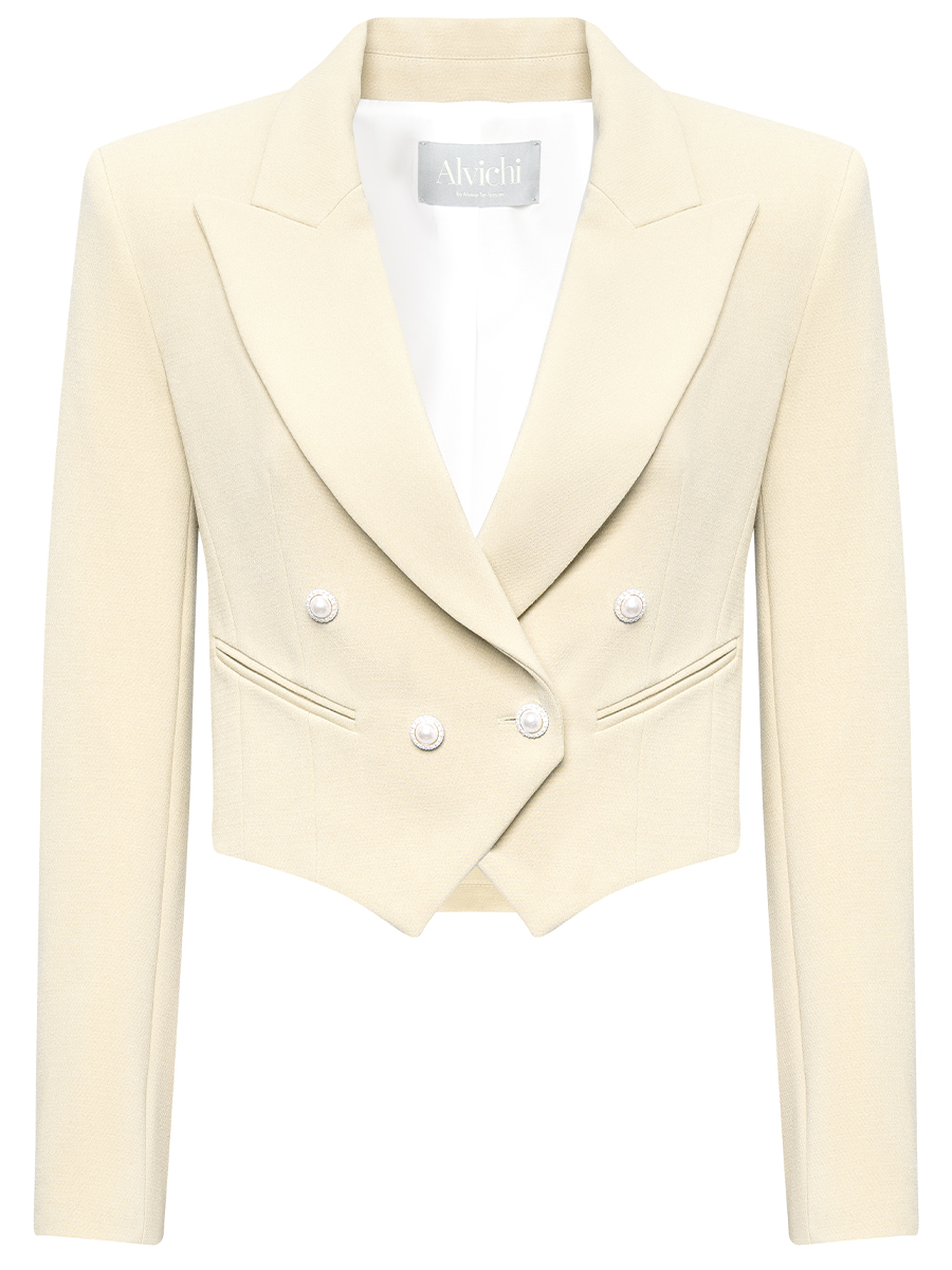 Жакет однотонный