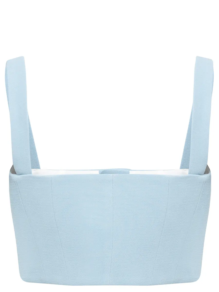 Комплект топ и юбка-шорты