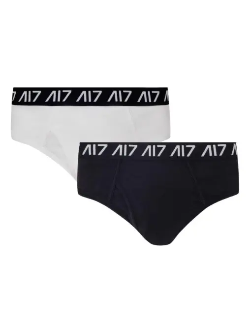 Набор из двух хлопковых трусов-брифов A17