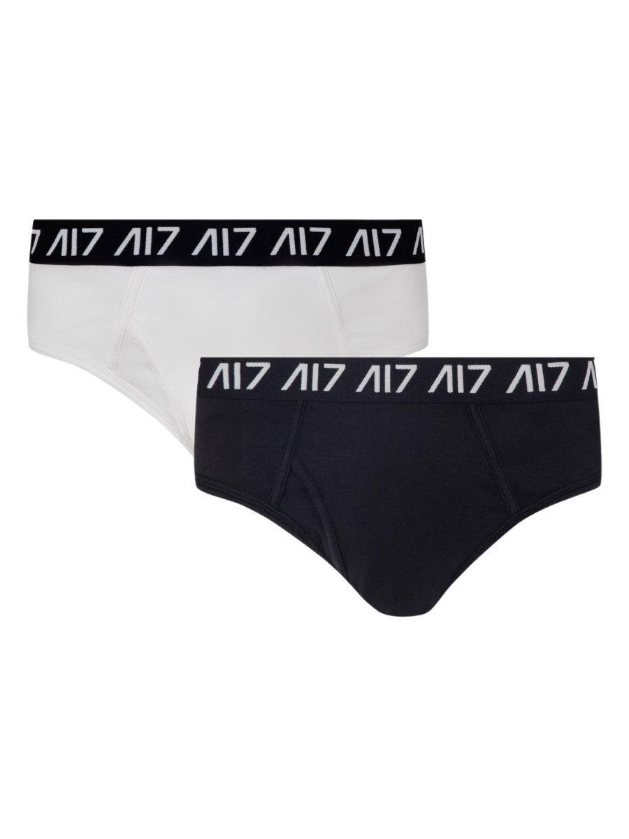 Набор из двух хлопковых трусов-брифов