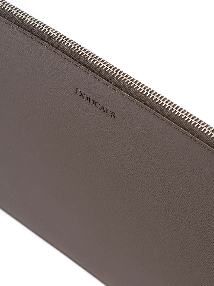 Клатч кожаный