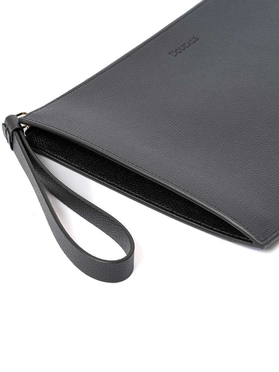 Клатч кожаный