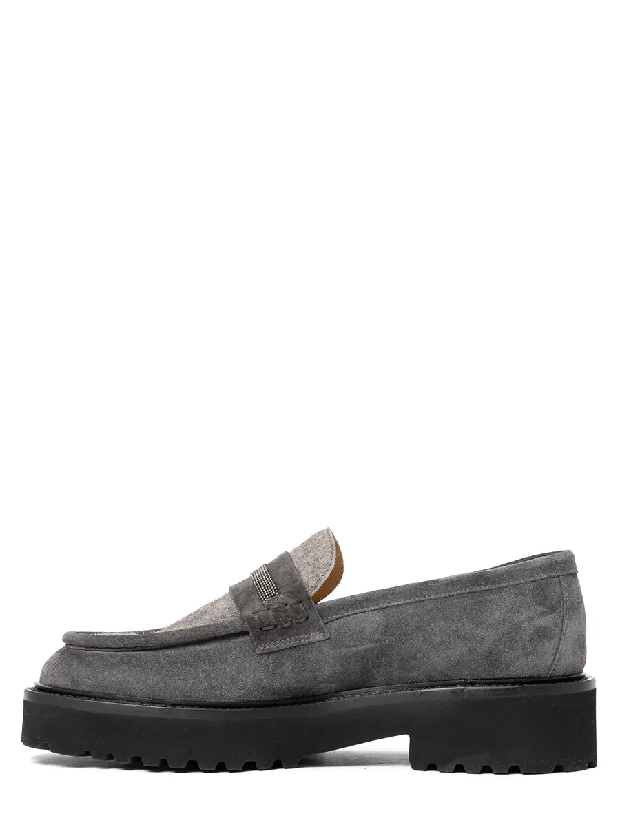 Лоферы комбинированные