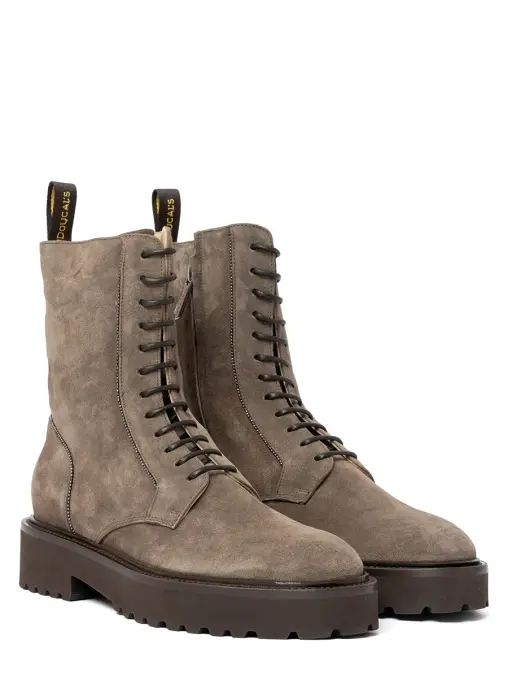 Ботинки замшевые на меху DOUCAL`S