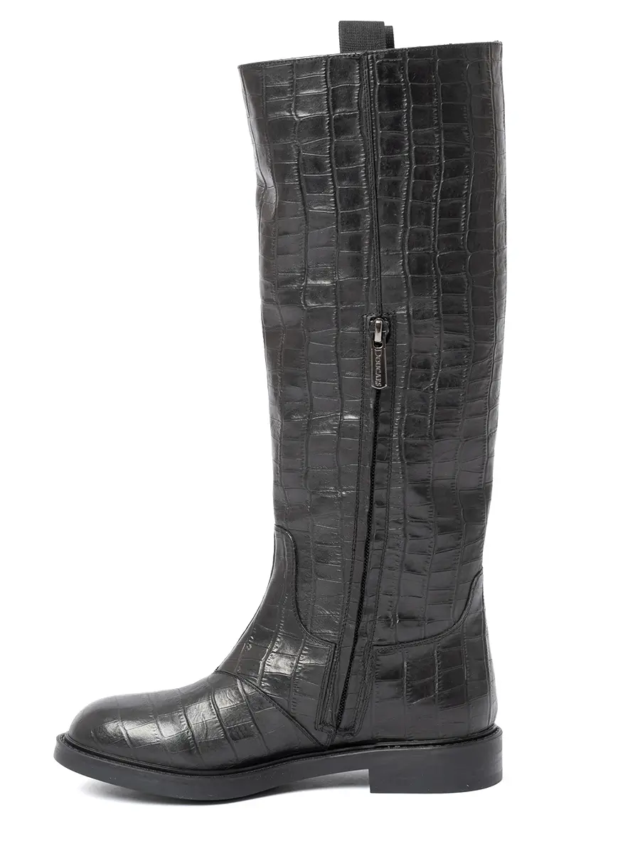 Сапоги кожаные