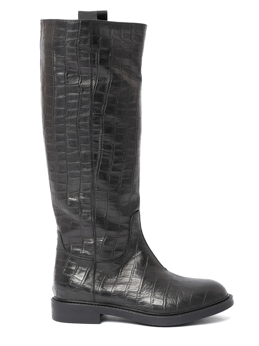 Сапоги кожаные