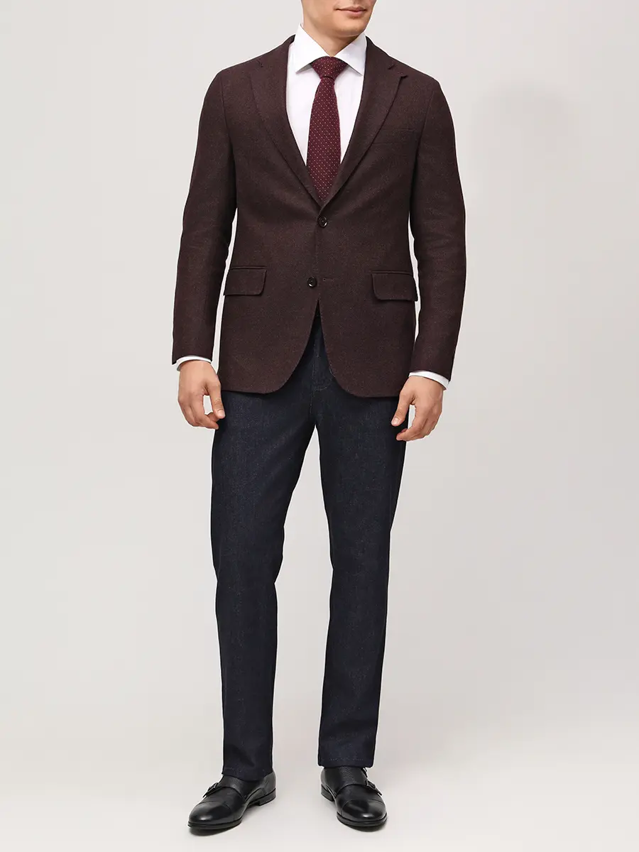 Пиджак шерстяной