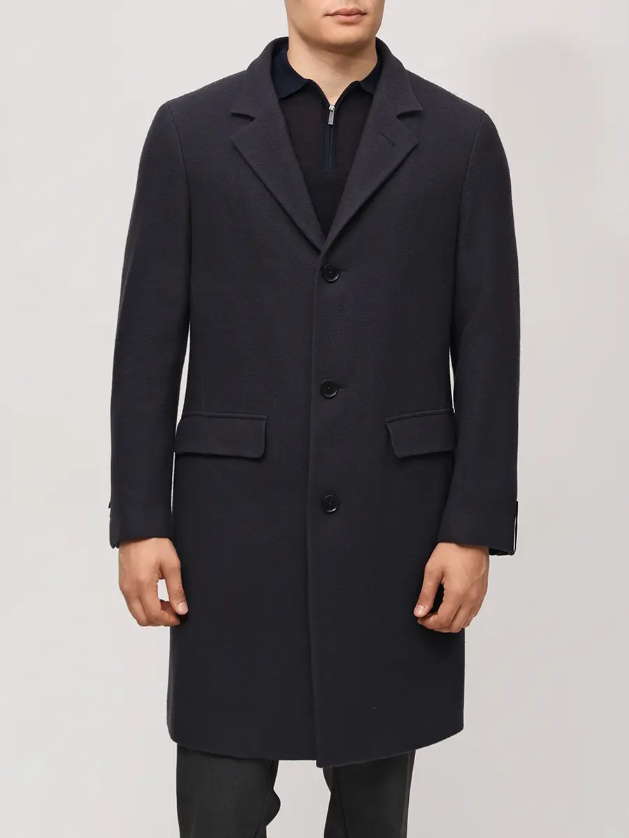 Пальто шерстяное